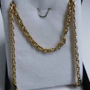 Cadenas Oro 18k De 9.1 gramos - 55 cm-Paris- Unica