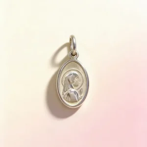 Medalla Religiosa Plata 925 Virgen Niña