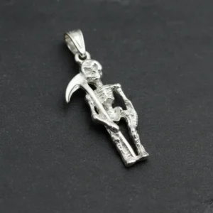 Medalla Religiosa Plata 925 San La Muerte