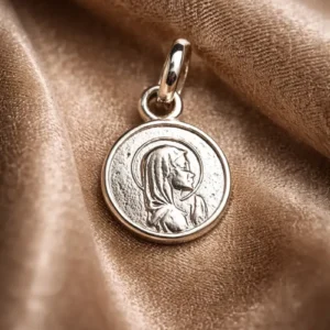 Medalla Religiosa Virgen Niña 14 Mm