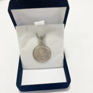 Medalla Religiosa Plata 925 San Jorge 17 mm