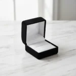 Estuche De Pana Para Anillo