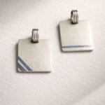 Dije Cartier En Plata Arenada Con Grabado Incluido